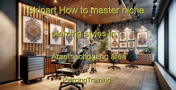 Skinart How to master niche piercing styles in Araetseonggang area | #PiercingTraining #PiercingClasses #SkinartTraining-Korea