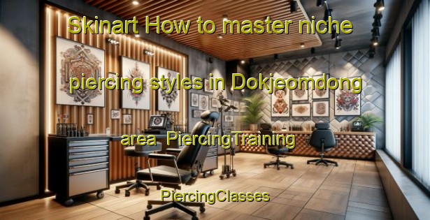 Skinart How to master niche piercing styles in Dokjeomdong area | #PiercingTraining #PiercingClasses #SkinartTraining-Korea