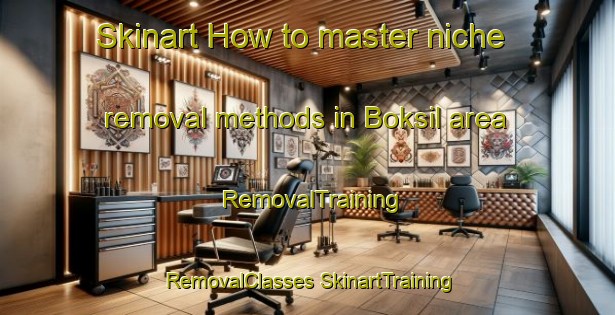 Skinart How to master niche removal methods in Boksil area | #RemovalTraining #RemovalClasses #SkinartTraining-Korea