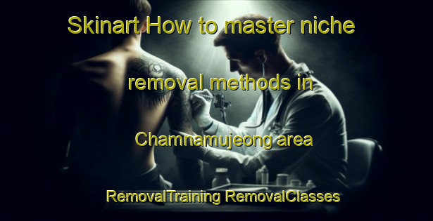 Skinart How to master niche removal methods in Chamnamujeong area | #RemovalTraining #RemovalClasses #SkinartTraining-Korea