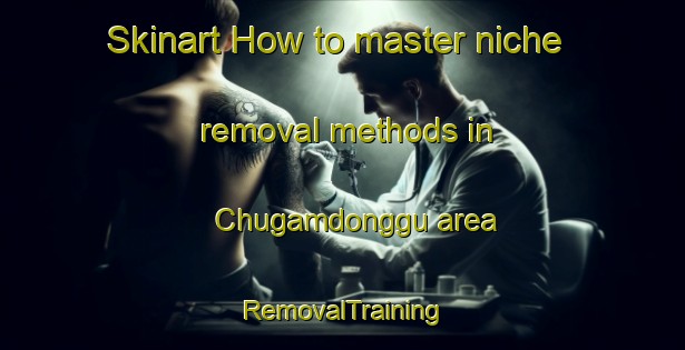 Skinart How to master niche removal methods in Chugamdonggu area | RemovalTraining | RemovalClasses | SkinartTraining-Korea