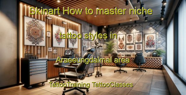 Skinart How to master niche tattoo styles in Araeeungdalmal area | #TattooTraining #TattooClasses #SkinartTraining-Korea