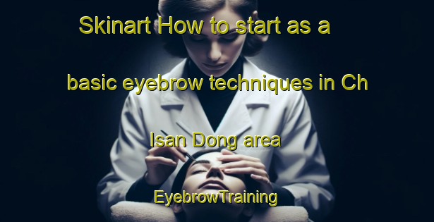 Skinart How to start as a basic eyebrow techniques in Ch Isan Dong area | EyebrowTraining | EyebrowClasses | SkinartTraining-Korea