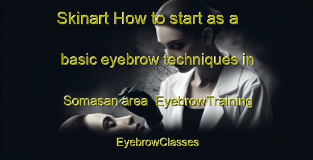 Skinart How to start as a basic eyebrow techniques in Somasan area | EyebrowTraining | EyebrowClasses | SkinartTraining-Korea