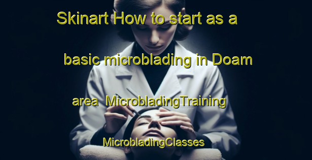 Skinart How to start as a basic microblading in Doam area | MicrobladingTraining | MicrobladingClasses | SkinartTraining-Korea