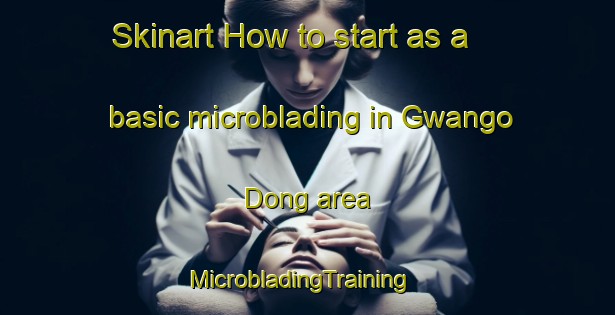Skinart How to start as a basic microblading in Gwango Dong area | MicrobladingTraining | MicrobladingClasses | SkinartTraining-Korea