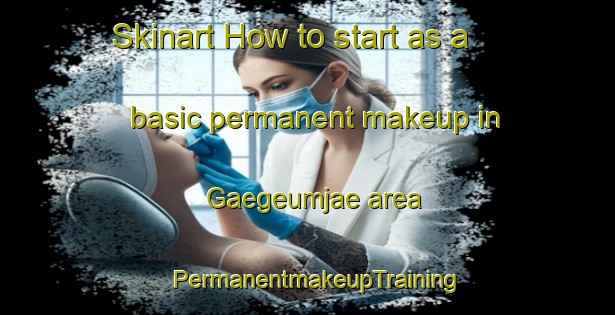 Skinart How to start as a basic permanent makeup in Gaegeumjae area | PermanentmakeupTraining | PermanentmakeupClasses | SkinartTraining-Korea