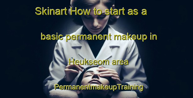 Skinart How to start as a basic permanent makeup in Heukseom area | PermanentmakeupTraining | PermanentmakeupClasses | SkinartTraining-Korea