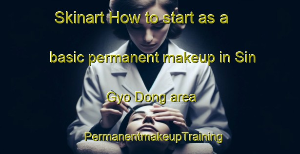 Skinart How to start as a basic permanent makeup in Sin Gyo Dong area | PermanentmakeupTraining | PermanentmakeupClasses | SkinartTraining-Korea