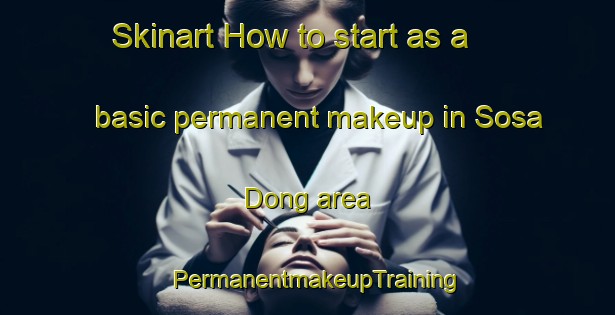 Skinart How to start as a basic permanent makeup in Sosa Dong area | PermanentmakeupTraining | PermanentmakeupClasses | SkinartTraining-Korea