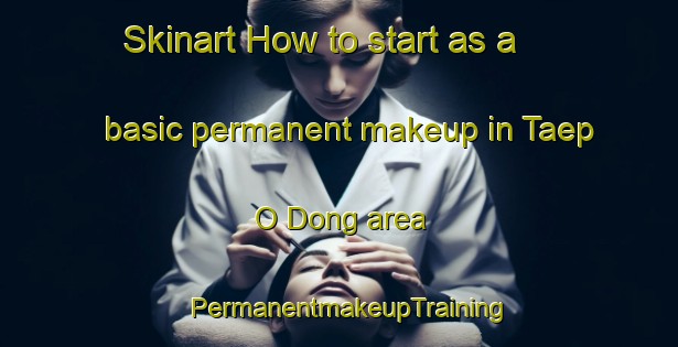 Skinart How to start as a basic permanent makeup in Taep O Dong area | PermanentmakeupTraining | PermanentmakeupClasses | SkinartTraining-Korea