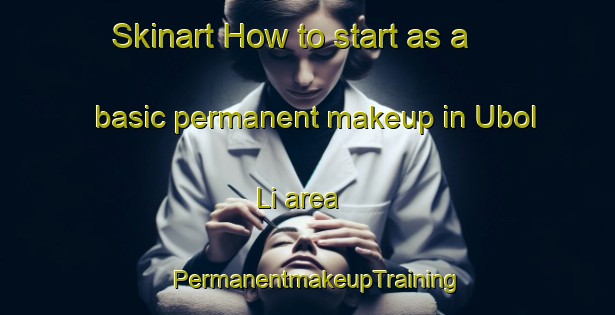 Skinart How to start as a basic permanent makeup in Ubol Li area | PermanentmakeupTraining | PermanentmakeupClasses | SkinartTraining-Korea