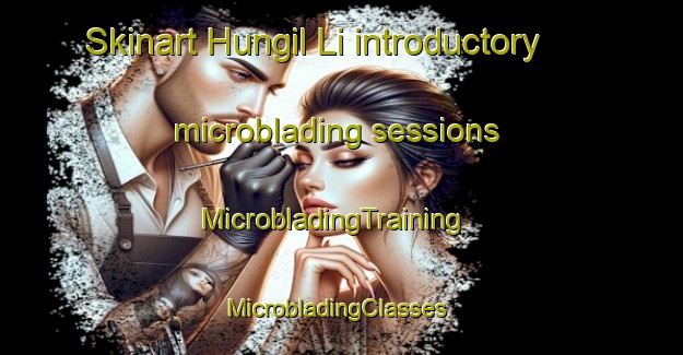 Skinart Hungil Li introductory microblading sessions | MicrobladingTraining | MicrobladingClasses | SkinartTraining-Korea