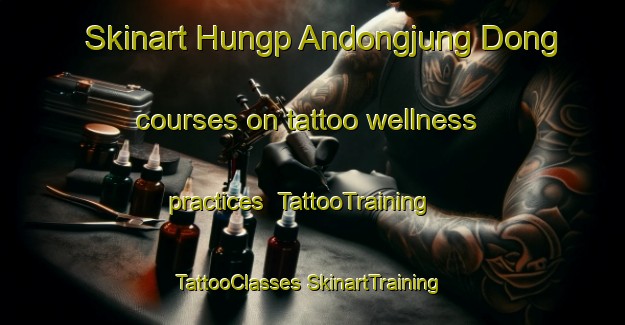 Skinart Hungp Andongjung Dong courses on tattoo wellness practices | #TattooTraining #TattooClasses #SkinartTraining-Korea