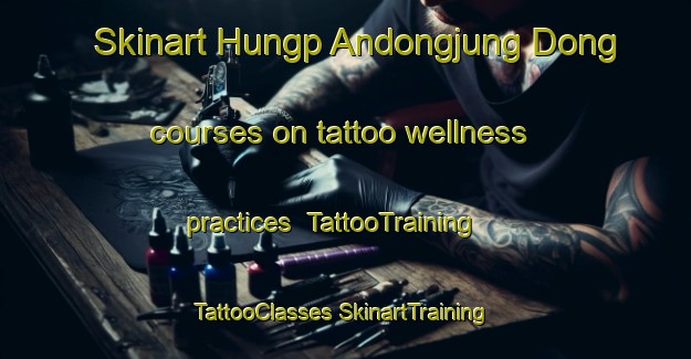 Skinart Hungp Andongjung Dong courses on tattoo wellness practices | #TattooTraining #TattooClasses #SkinartTraining-Korea