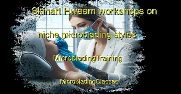 Skinart Hwaam workshops on niche microblading styles | MicrobladingTraining | MicrobladingClasses | SkinartTraining-Korea