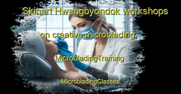 Skinart Hwangbyondok workshops on creative microblading | #MicrobladingTraining #MicrobladingClasses #SkinartTraining-Korea