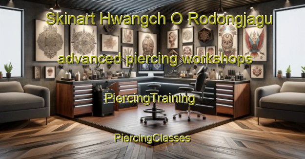 Skinart Hwangch O Rodongjagu advanced piercing workshops | #PiercingTraining #PiercingClasses #SkinartTraining-Korea