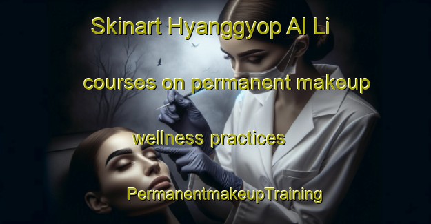 Skinart Hyanggyop Al Li courses on permanent makeup wellness practices | #PermanentmakeupTraining #PermanentmakeupClasses #SkinartTraining-Korea