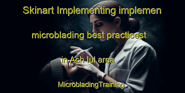 Skinart Implementing implemen microblading best practicest in Ach Iul area | #MicrobladingTraining #MicrobladingClasses #SkinartTraining-Korea