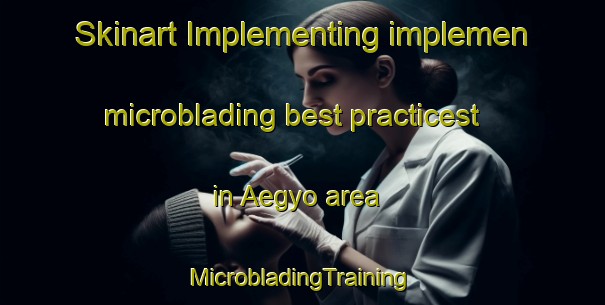 Skinart Implementing implemen microblading best practicest in Aegyo area | #MicrobladingTraining #MicrobladingClasses #SkinartTraining-Korea