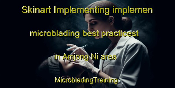 Skinart Implementing implemen microblading best practicest in Amjong Ni area | #MicrobladingTraining #MicrobladingClasses #SkinartTraining-Korea