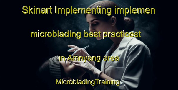 Skinart Implementing implemen microblading best practicest in Amnyang area | #MicrobladingTraining #MicrobladingClasses #SkinartTraining-Korea