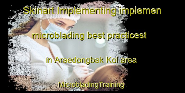 Skinart Implementing implemen microblading best practicest in Araedongbak Kol area | #MicrobladingTraining #MicrobladingClasses #SkinartTraining-Korea