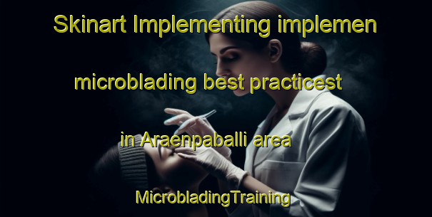 Skinart Implementing implemen microblading best practicest in Araenpaballi area | #MicrobladingTraining #MicrobladingClasses #SkinartTraining-Korea