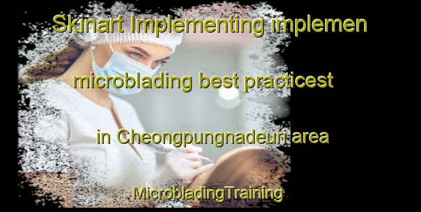 Skinart Implementing implemen microblading best practicest in Cheongpungnadeuri area | #MicrobladingTraining #MicrobladingClasses #SkinartTraining-Korea