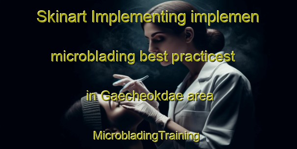 Skinart Implementing implemen microblading best practicest in Gaecheokdae area | #MicrobladingTraining #MicrobladingClasses #SkinartTraining-Korea