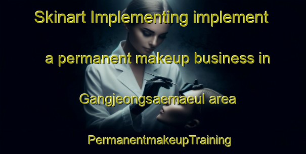 Skinart Implementing implement a permanent makeup business in Gangjeongsaemaeul area | #PermanentmakeupTraining #PermanentmakeupClasses #SkinartTraining-Korea