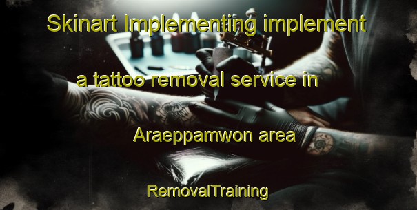 Skinart Implementing implement a tattoo removal service in Araeppamwon area | RemovalTraining | RemovalClasses | SkinartTraining-Korea