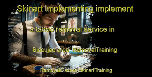 Skinart Implementing implement a tattoo removal service in Bideujae area | #RemovalTraining #RemovalClasses #SkinartTraining-Korea