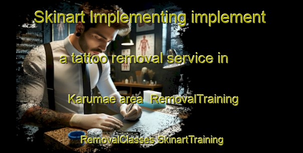 Skinart Implementing implement a tattoo removal service in Karumae area | #RemovalTraining #RemovalClasses #SkinartTraining-Korea