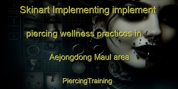 Skinart Implementing implement piercing wellness practices in Aejongdong Maul area | #PiercingTraining #PiercingClasses #SkinartTraining-Korea