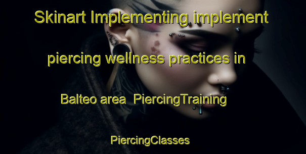 Skinart Implementing implement piercing wellness practices in Balteo area | PiercingTraining | PiercingClasses | SkinartTraining-Korea