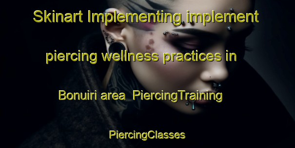 Skinart Implementing implement piercing wellness practices in Bonuiri area | #PiercingTraining #PiercingClasses #SkinartTraining-Korea