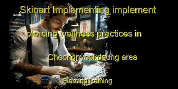 Skinart Implementing implement piercing wellness practices in Cheongnyeokdeung area | #PiercingTraining #PiercingClasses #SkinartTraining-Korea