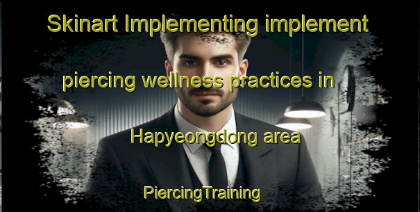 Skinart Implementing implement piercing wellness practices in Hapyeongdong area | PiercingTraining | PiercingClasses | SkinartTraining-Korea