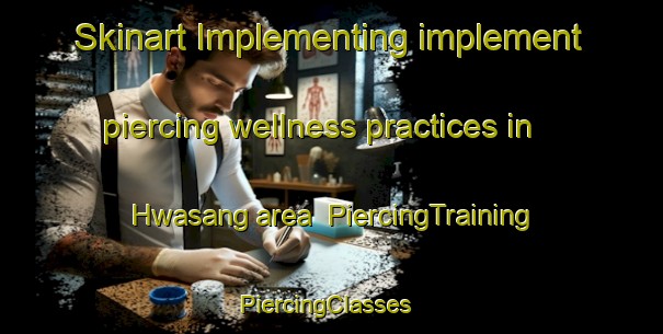 Skinart Implementing implement piercing wellness practices in Hwasang area | PiercingTraining | PiercingClasses | SkinartTraining-Korea