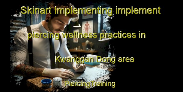 Skinart Implementing implement piercing wellness practices in Kwanggan Dong area | #PiercingTraining #PiercingClasses #SkinartTraining-Korea