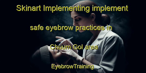 Skinart Implementing implement safe eyebrow practices in Chuum Gol area | EyebrowTraining | EyebrowClasses | SkinartTraining-Korea