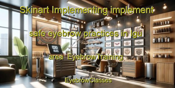 Skinart Implementing implement safe eyebrow practices in Igu area | EyebrowTraining | EyebrowClasses | SkinartTraining-Korea
