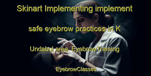 Skinart Implementing implement safe eyebrow practices in K Undabul area | EyebrowTraining | EyebrowClasses | SkinartTraining-Korea