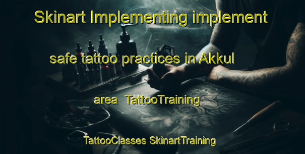 Skinart Implementing implement safe tattoo practices in Akkul area | #TattooTraining #TattooClasses #SkinartTraining-Korea