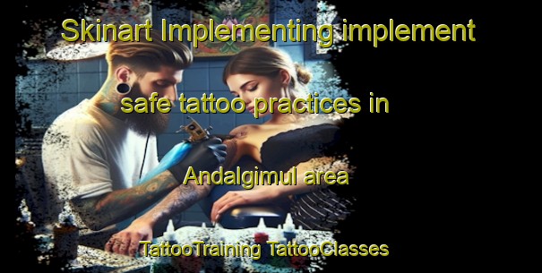 Skinart Implementing implement safe tattoo practices in Andalgimul area | #TattooTraining #TattooClasses #SkinartTraining-Korea