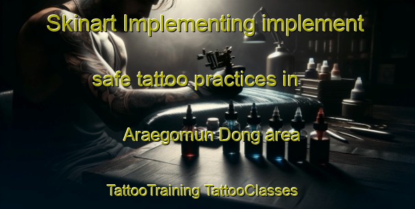 Skinart Implementing implement safe tattoo practices in Araegomun Dong area | #TattooTraining #TattooClasses #SkinartTraining-Korea