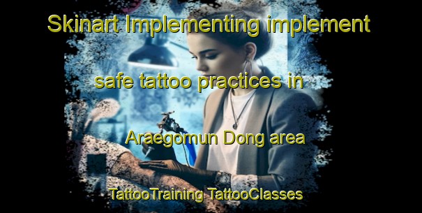 Skinart Implementing implement safe tattoo practices in Araegomun Dong area | #TattooTraining #TattooClasses #SkinartTraining-Korea