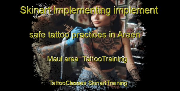 Skinart Implementing implement safe tattoo practices in Araen Maul area | #TattooTraining #TattooClasses #SkinartTraining-Korea